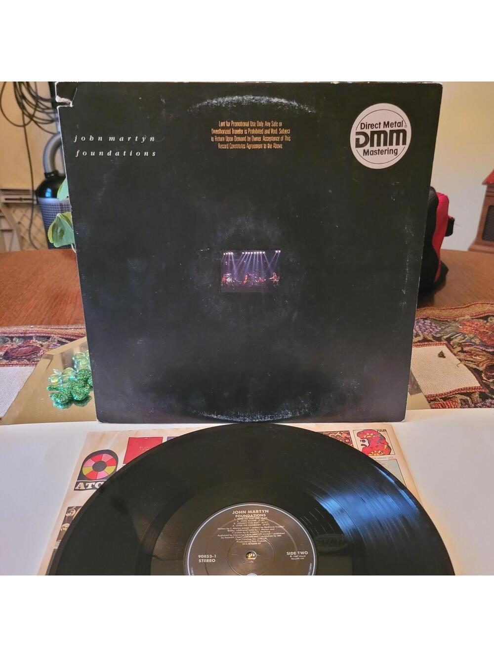 John Martyn LP Vinyl Foundations Island 90853-1, 1988 VG